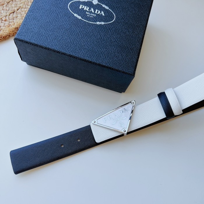 Prada Mens Belt Luxury Brand Fashion Men Belts with Original Box