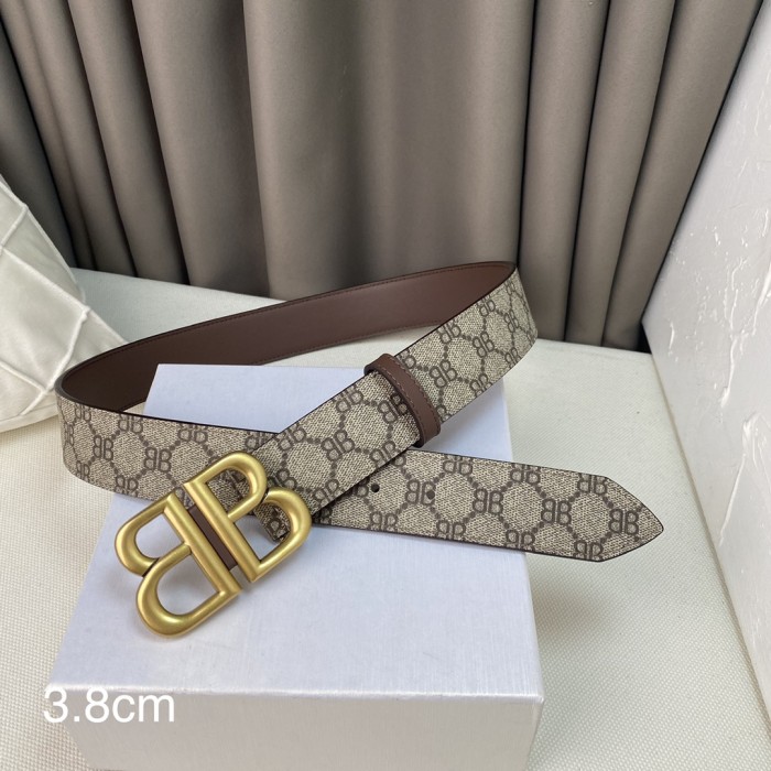 Balenciaga Mens Belt Luxury Brand Design Fashion Type with Original Box
