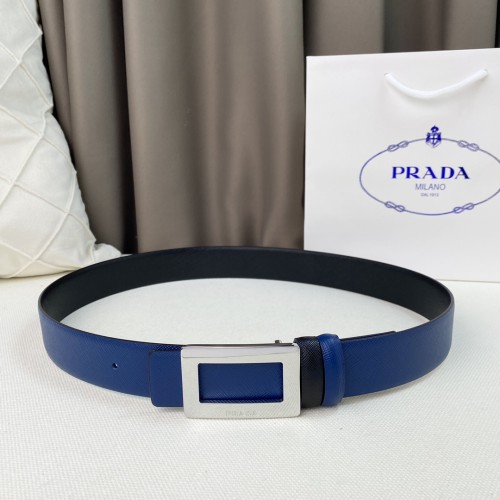 Prada Mens Belt Luxury Brand Fashion Men Belts with Original Box