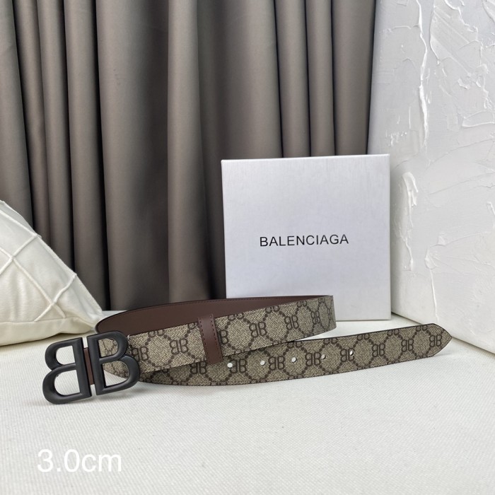 Balenciaga Womens Belt Luxury Brand Design Fashion Type with Original Box