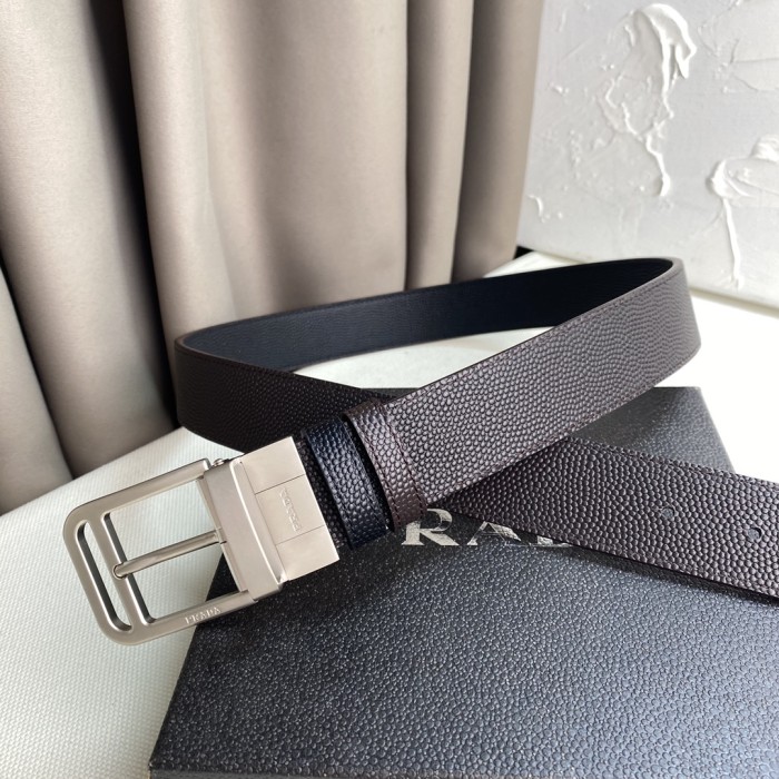 Prada Mens Belt Luxury Brand Fashion Men Belts with Original Box