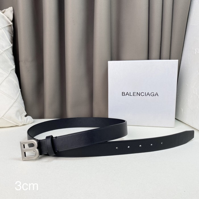 Balenciaga Men Womens Belt Luxury Brand Design Fashion Type with Original Box