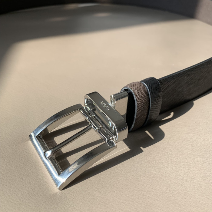 Prada Mens Belt Luxury Brand Fashion Men Belts with Original Box
