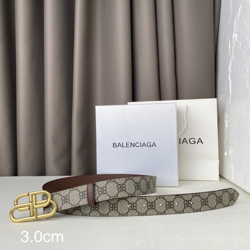 Balenciaga Men Womens Belt Luxury Brand Design Fashion Type with Original Box