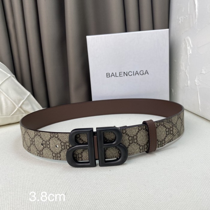 Balenciaga Mens Belt Luxury Brand Design Fashion Type with Original Box