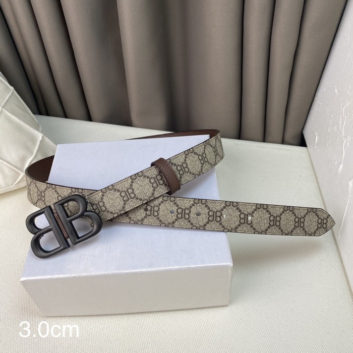 Balenciaga Womens Belt Luxury Brand Design Fashion Type with Original Box