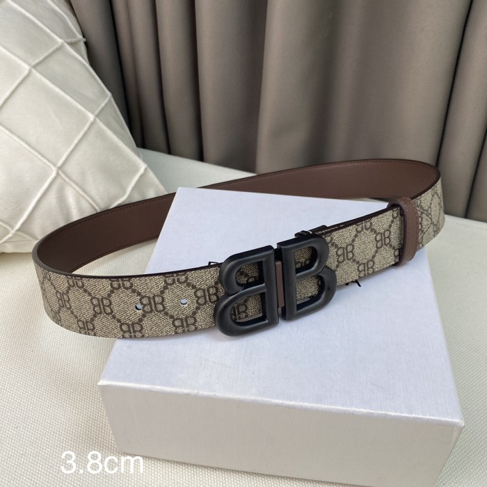 Balenciaga Mens Belt Luxury Brand Design Fashion Type with Original Box
