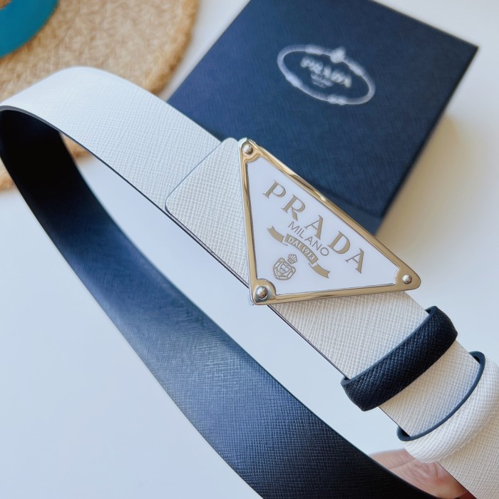Prada Mens Belt Luxury Brand Fashion Men Belts with Original Box