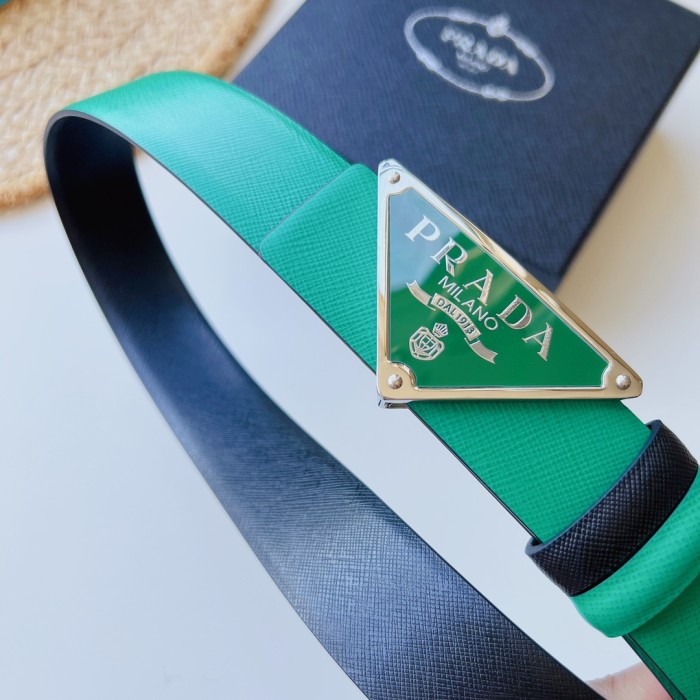 Prada Mens Belt Luxury Brand Fashion Men Belts with Original Box