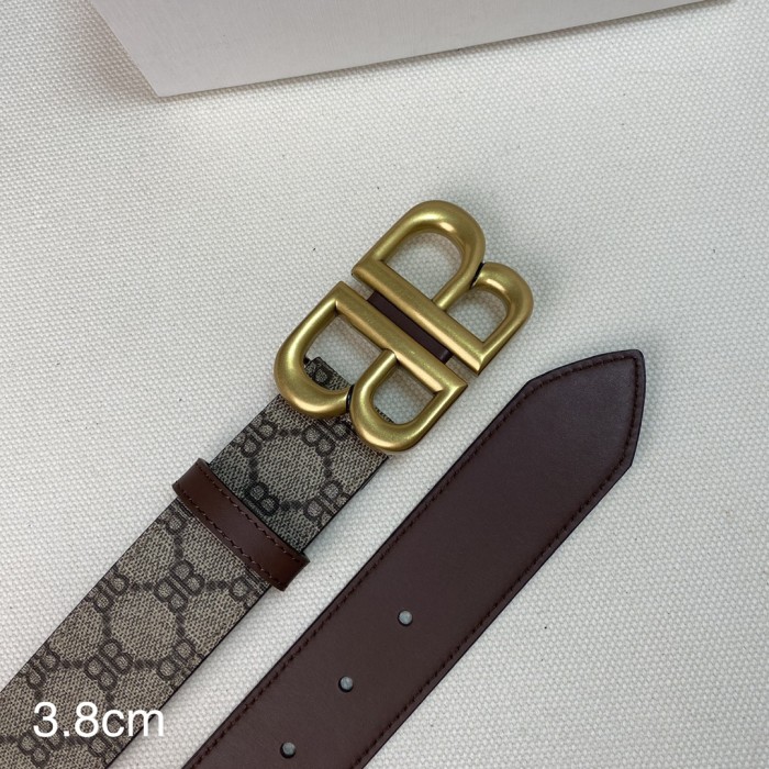 Balenciaga Mens Belt Luxury Brand Design Fashion Type with Original Box
