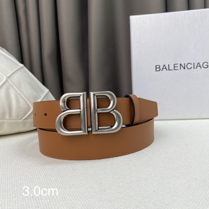Balenciaga Womens Belt Luxury Brand Design Fashion Type with Original Box