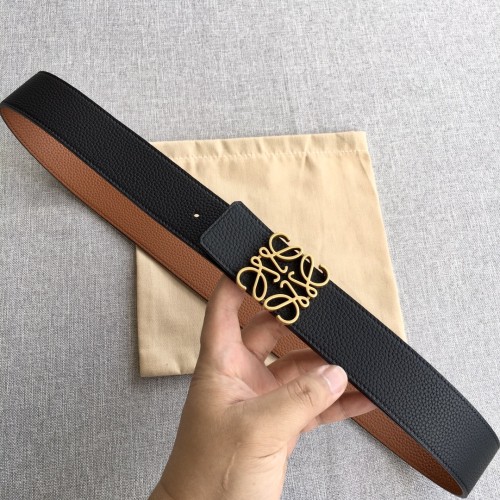 Loewe Men Leather Belt Luxury Brand Design Fashion Type with Original Box
