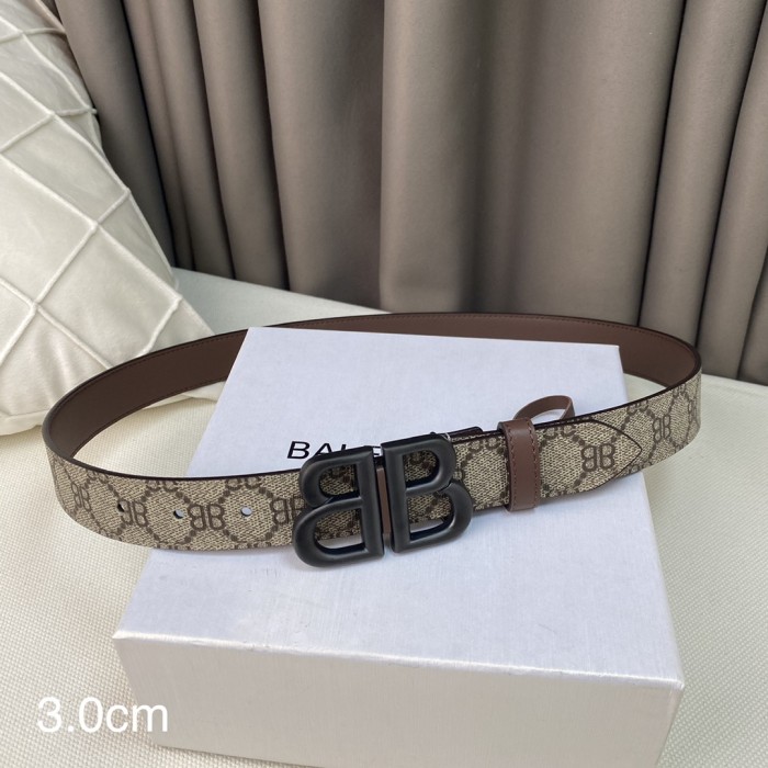 Balenciaga Womens Belt Luxury Brand Design Fashion Type with Original Box