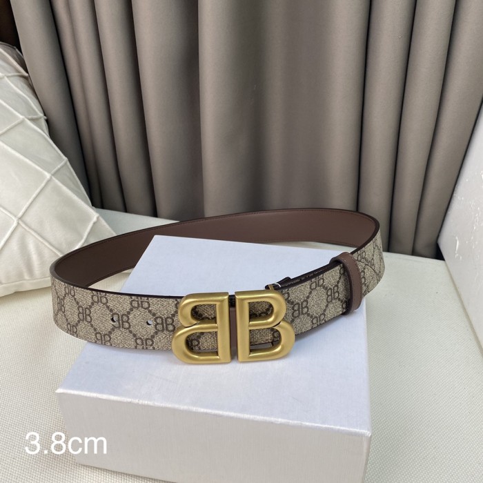 Balenciaga Mens Belt Luxury Brand Design Fashion Type with Original Box
