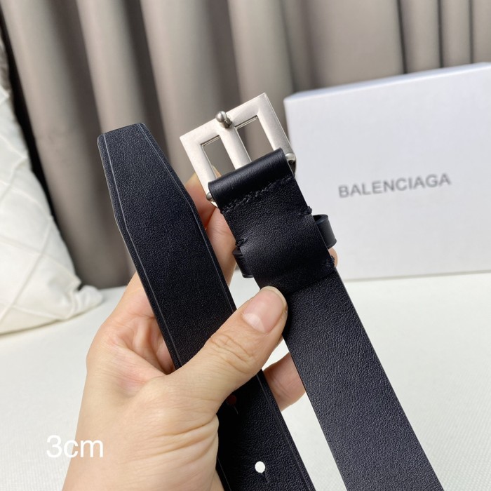 Balenciaga Men Womens Belt Luxury Brand Design Fashion Type with Original Box