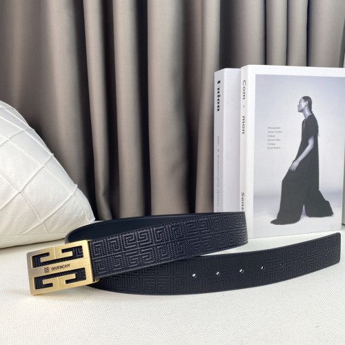 Givenchy Men Leather Belt Luxury Brand Design Fashion Type with Original Box