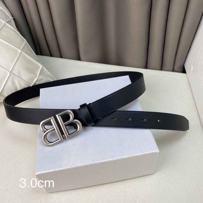 Balenciaga Womens Belt Luxury Brand Design Fashion Type with Original Box