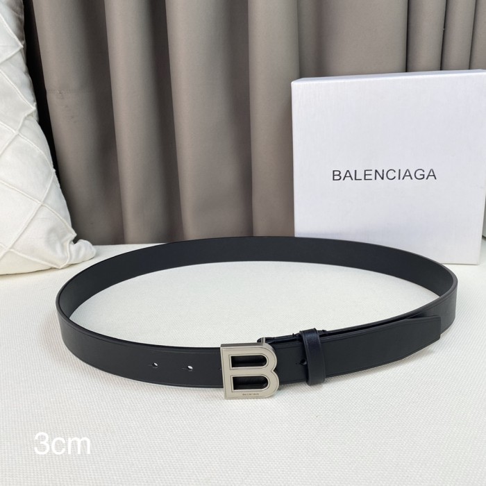 Balenciaga Men Womens Belt Luxury Brand Design Fashion Type with Original Box