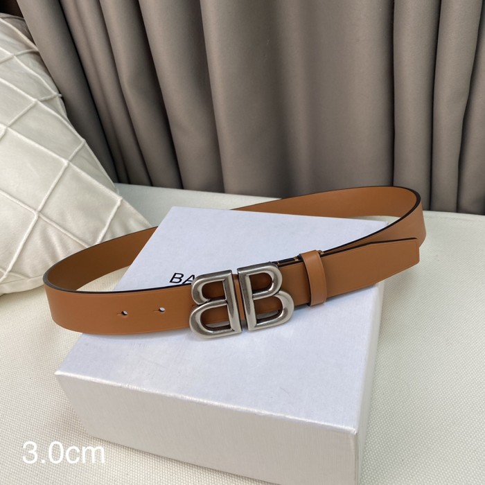 Balenciaga Womens Belt Luxury Brand Design Fashion Type with Original Box