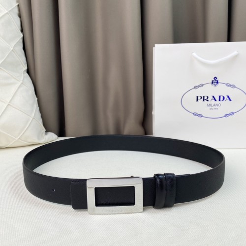 Prada Mens Belt Luxury Brand Fashion Men Belts with Original Box