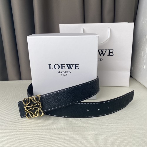 Loewe Men Leather Belt Luxury Brand Design Fashion Type with Original Box