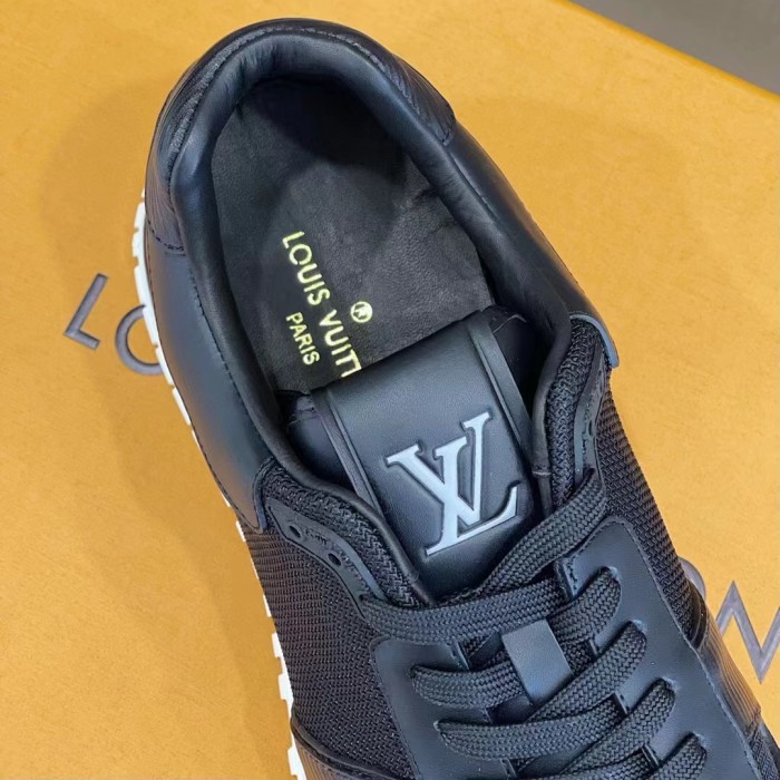 Louis Vuitton Men Shoes Sports RUN AWAY SNEAKER Running Design Luxury Brand with Original Box 1A9ZK8 Monogram-embossed grained calf leather and Epi calf leather