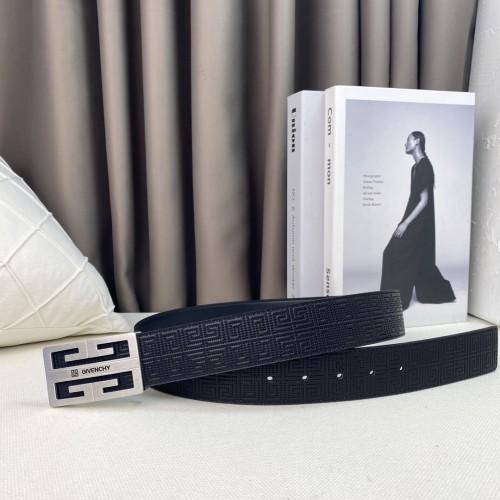 Givenchy Men Leather Belt Luxury Brand Design Fashion Type with Original Box