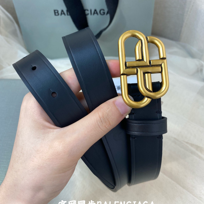 Balenciaga Men Womens Belt Luxury Brand Design Fashion Type with Original Box