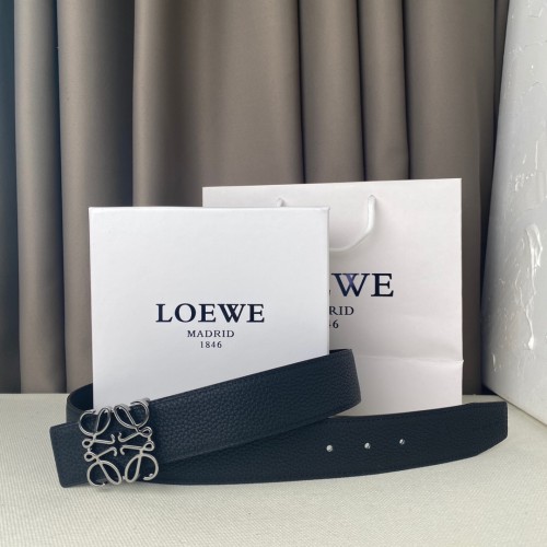 Loewe Men Leather Belt Luxury Brand Design Fashion Type with Original Box