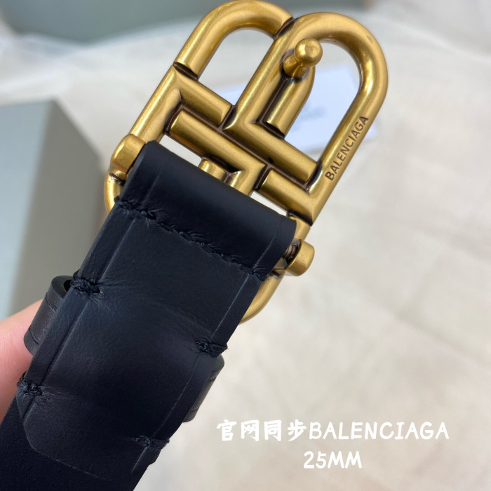Balenciaga Men Womens Belt Luxury Brand Design Fashion Type with Original Box