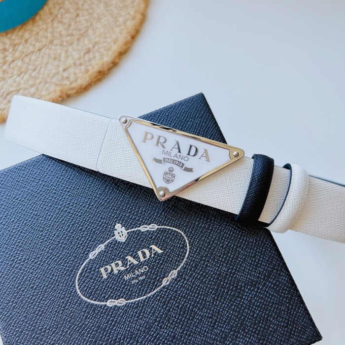 Prada Mens Belt Luxury Brand Fashion Men Belts with Original Box