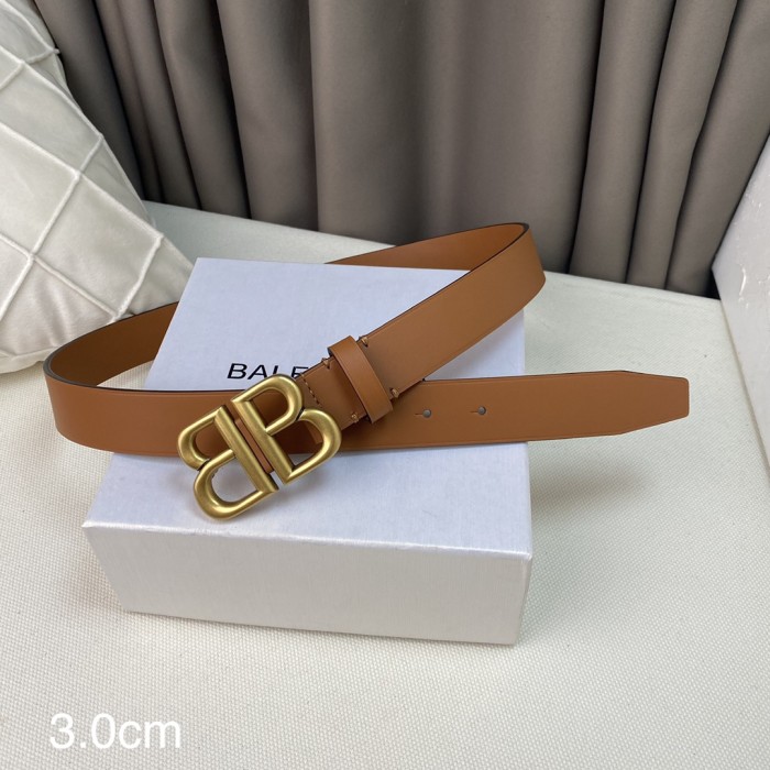 Balenciaga Womens Belt Luxury Brand Design Fashion Type with Original Box