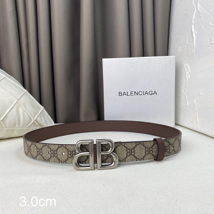 Balenciaga Womens Belt Luxury Brand Design Fashion Type with Original Box