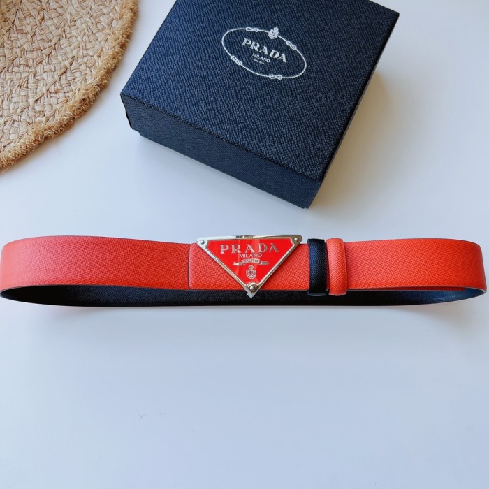 Prada Mens Belt Luxury Brand Fashion Men Belts with Original Box
