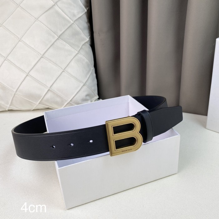Balenciaga Men Womens Belt Luxury Brand Design Fashion Type with Original Box