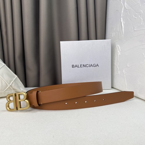 Balenciaga Womens Belt Luxury Brand Design Fashion Type with Original Box