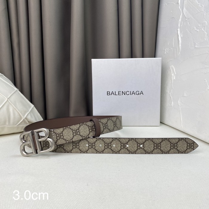 Balenciaga Womens Belt Luxury Brand Design Fashion Type with Original Box