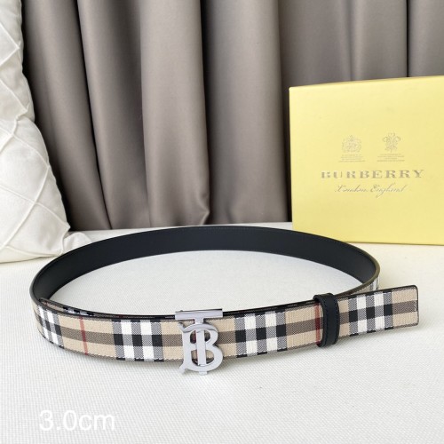 Burberry Womens Belt Luxury Brand Design Fashion Type with Original Box