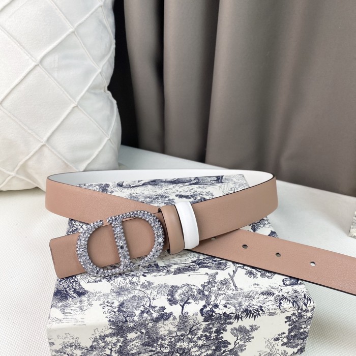 Dior Womens Belt Luxury Brand Design Fashion Type with Original Box