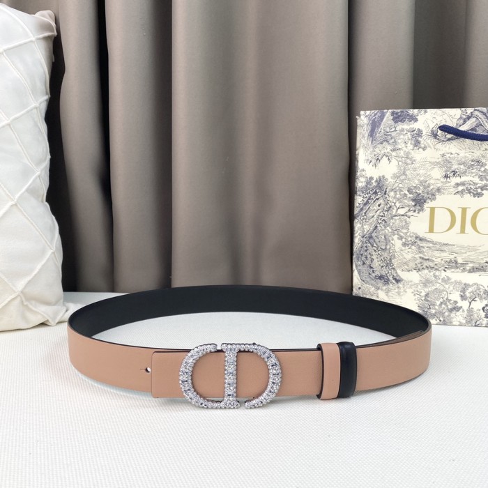 Dior Womens Belt Luxury Brand Design Fashion Type with Original Box