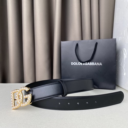 Dolce&Gabbana Womens Belt Luxury Brand Design Fashion Type with Original Box