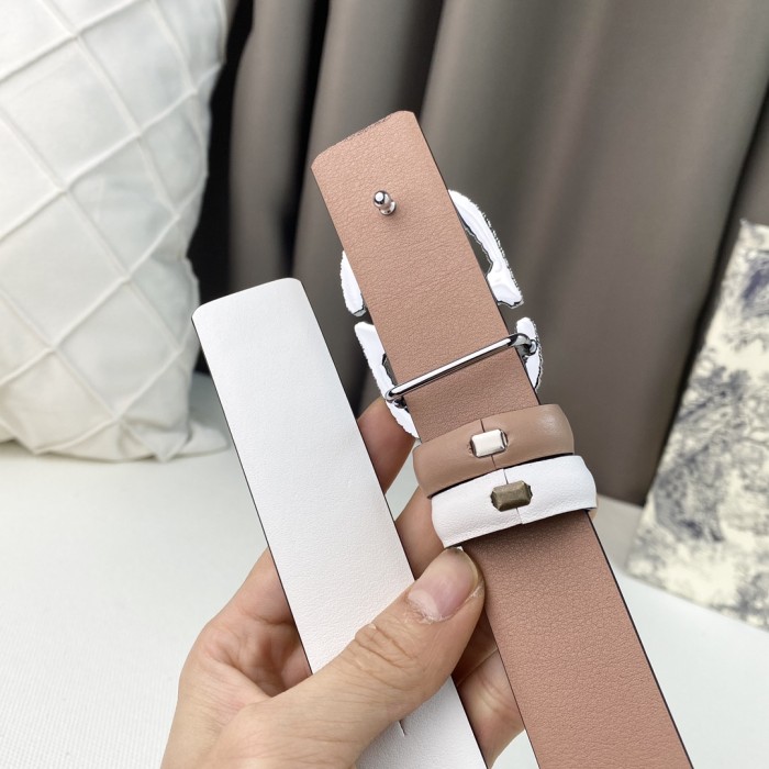 Dior Womens Belt Luxury Brand Design Fashion Type with Original Box