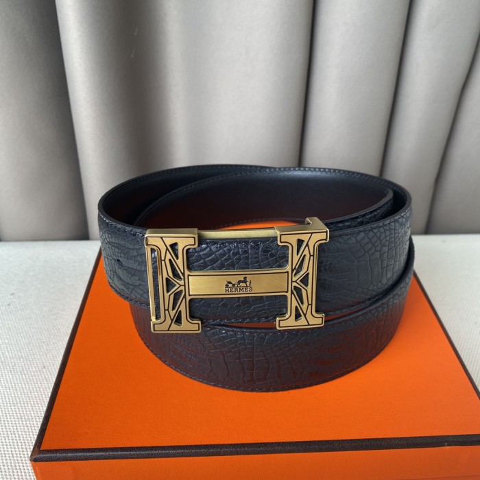 Hermes Mens Belt Luxury Brand Design Fashion Type with Original Box