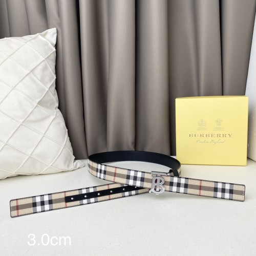 Burberry Womens Belt Luxury Brand Design Fashion Type with Original Box