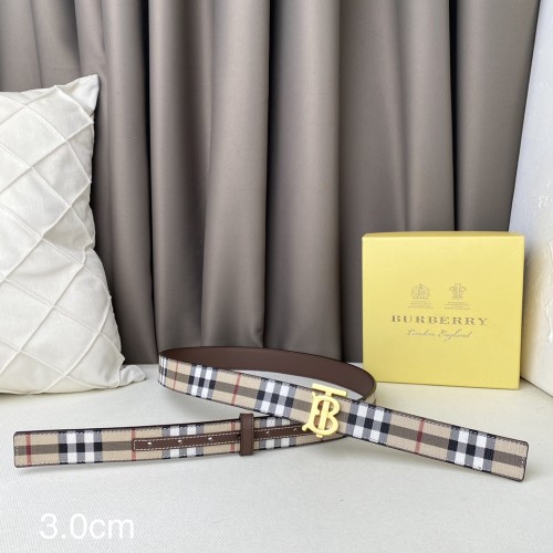 Burberry Womens Belt Luxury Brand Design Fashion Type with Original Box