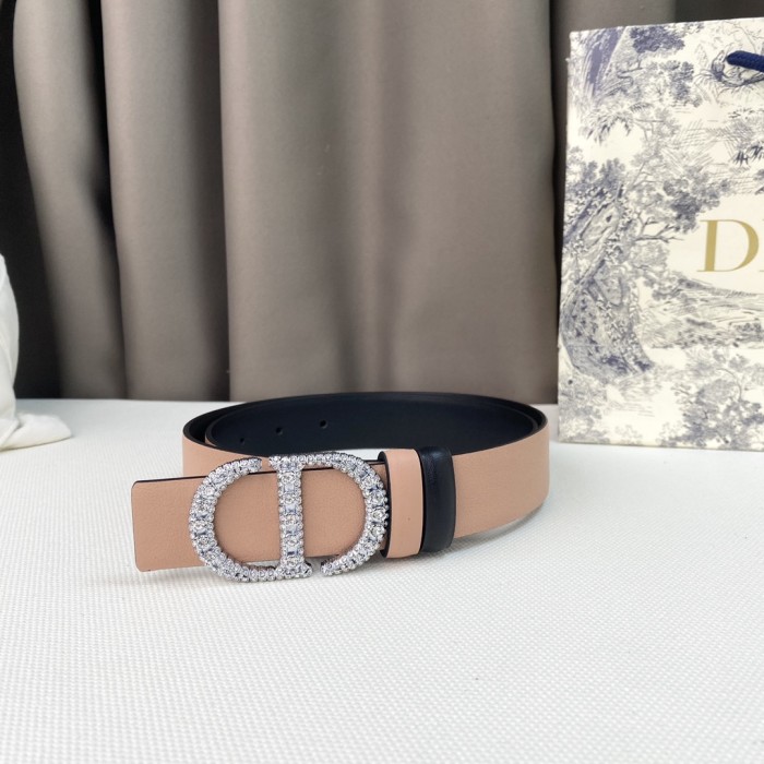 Dior Womens Belt Luxury Brand Design Fashion Type with Original Box