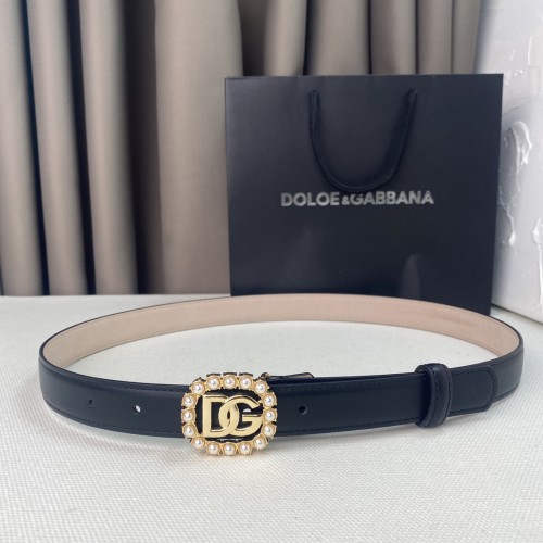 Dolce&Gabbana Womens Belt Luxury Brand Design Fashion Type with Original Box