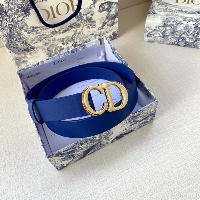 Dior Womens Belt Luxury Brand Design Fashion Type with Original Box