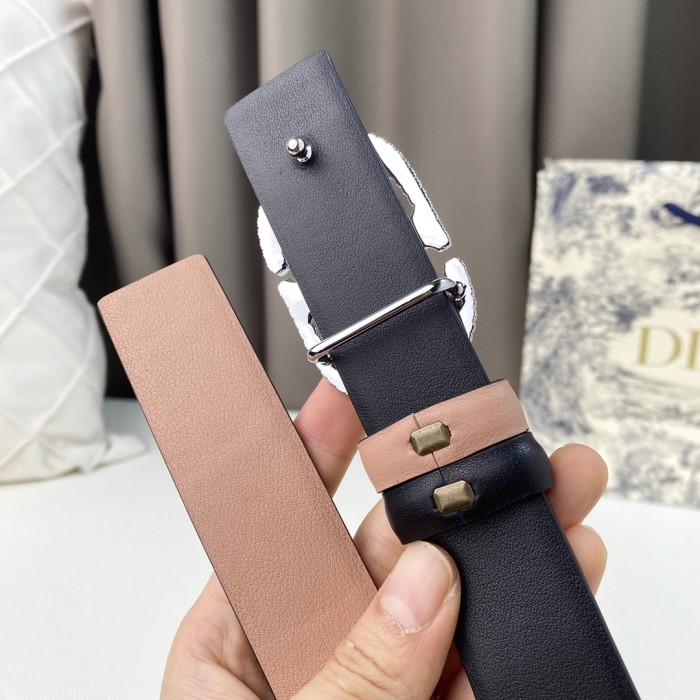 Dior Womens Belt Luxury Brand Design Fashion Type with Original Box