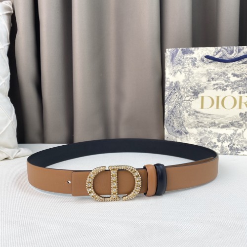 Dior Womens Belt Luxury Brand Design Fashion Type with Original Box